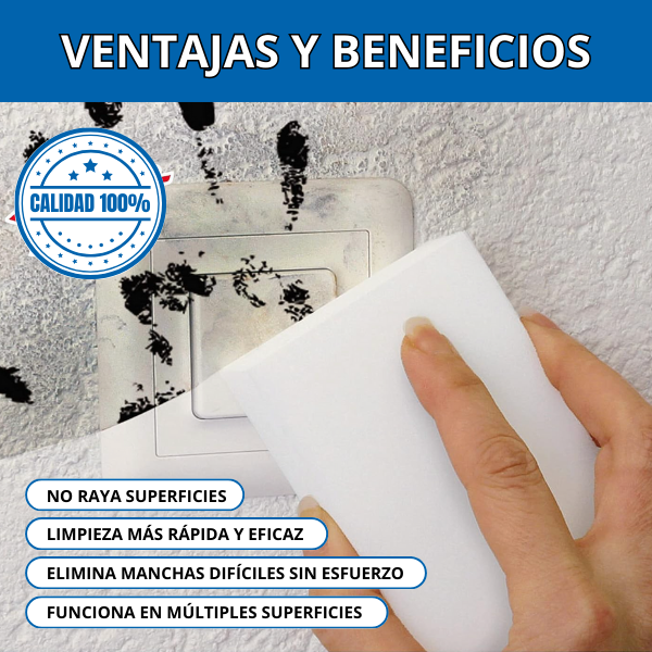 ESPONJA MULTIUSOS MAGICLEAN™️ - BORRA CUALQUIER MANCHA AL INSTANTE