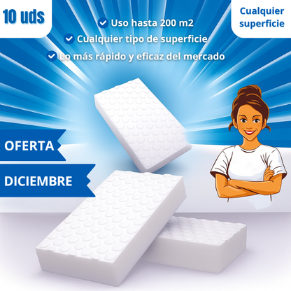 ESPONJA MULTIUSOS MAGICLEAN™️ - BORRA CUALQUIER MANCHA AL INSTANTE