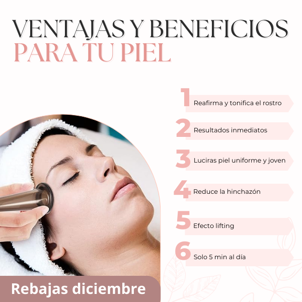 LIFTESSENCE - VENTOSA FACIAL EFECTO LIFTING QUE TRANSFORMA TU CUIDADO